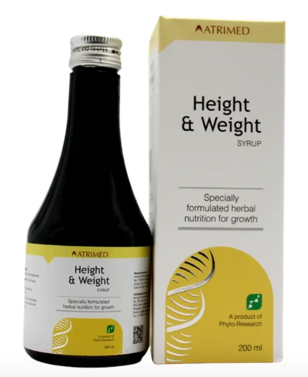 ATRIMED PHARMACEUTIC Height & Weight Syrup -ATRIMED  - 200ml