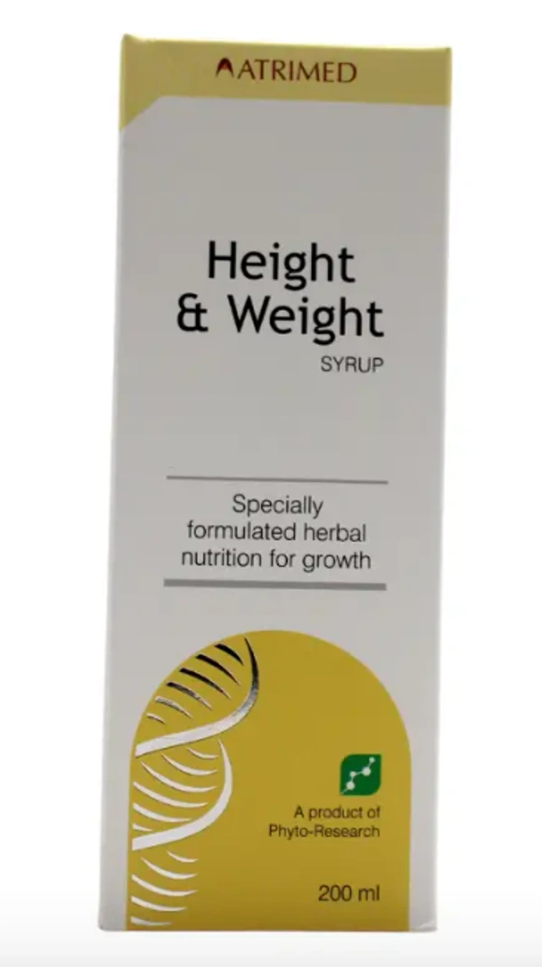 ATRIMED PHARMACEUTIC Height & Weight Syrup -ATRIMED  - 200ml