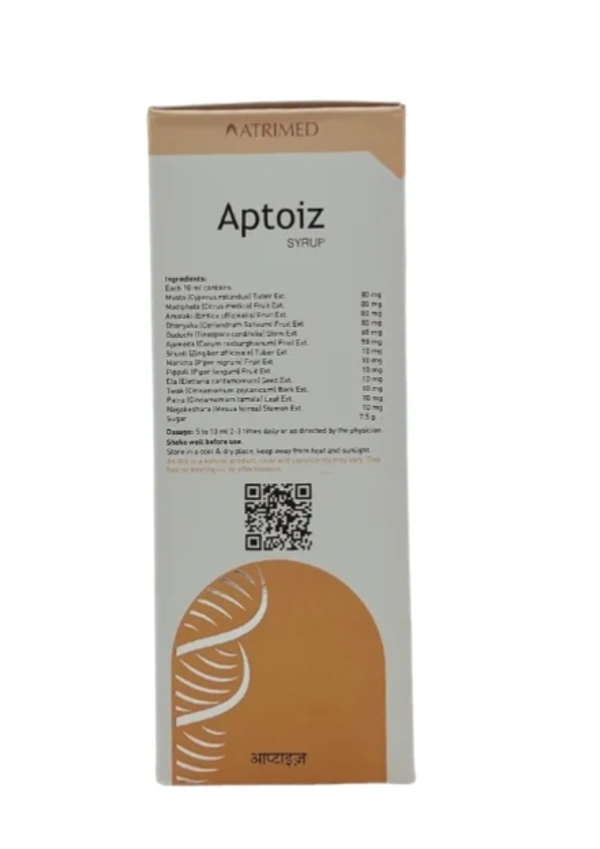 ATRIMED PHARMACEUTIC Aptoiz Syrup - ATRIMED  - 200Ml