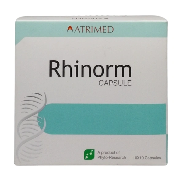 ATRIMED  Rhinorm Capsule  100Cap - ATRIMED  - 100Capsule