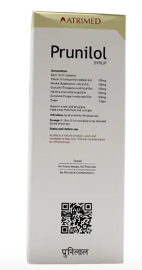 ATRIMED PHARMACEUTIC Prunilol Syrup 200Ml - ATRIMED  - Syrup