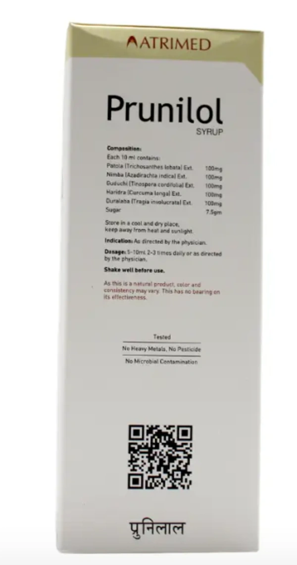 ATRIMED PHARMACEUTIC Prunilol Syrup 200Ml - ATRIMED  - Syrup