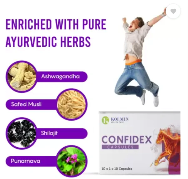 AIM WELL PHARMA Confidex Capsule - Aim Well - 10 Capsule