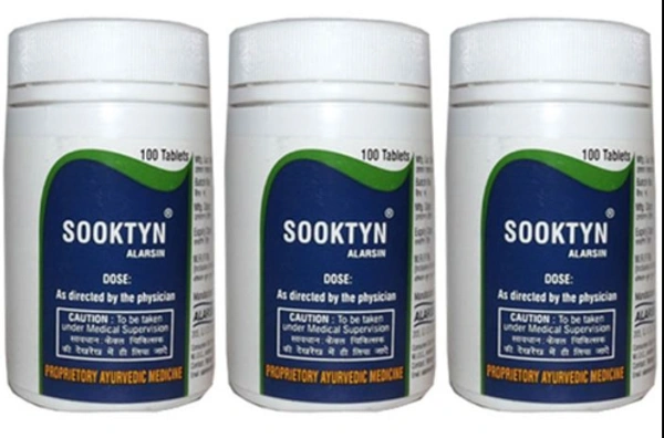 ALARSIN Sooktyn Tablet- Alarsin - 100 Tablets