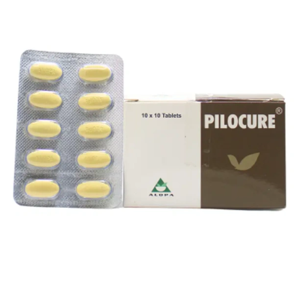 ALOPA HERBAL  Pilocure Tab -Alopa Herbal - 100 Tabet