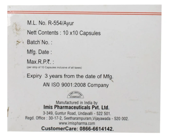 IMIS Vydactin Capsule - Imis - 100Capsule