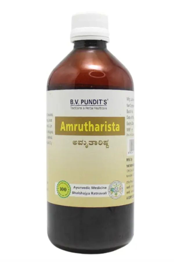 B.V.PANDIT Amritarishta B.V.Pandit - 500ML