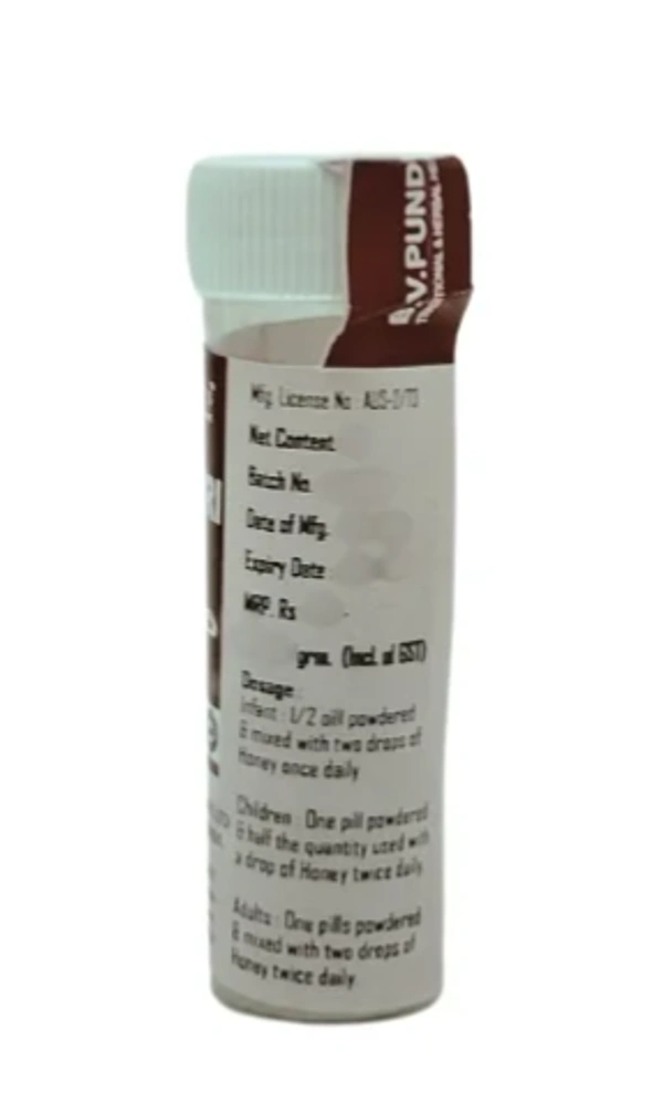 B.V.PANDIT Srikara Kasturi Pills - B.V.Pandit  - 3g