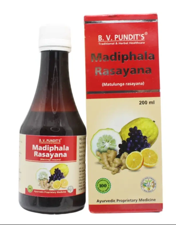 B.V.PANDIT Madiphala Rasayana - B.V.Pandit  - 200ml