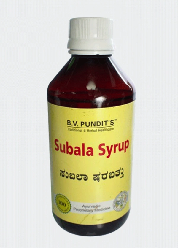 B.V.PANDIT Subala Syrup - B.V.Pandit  - 200ml