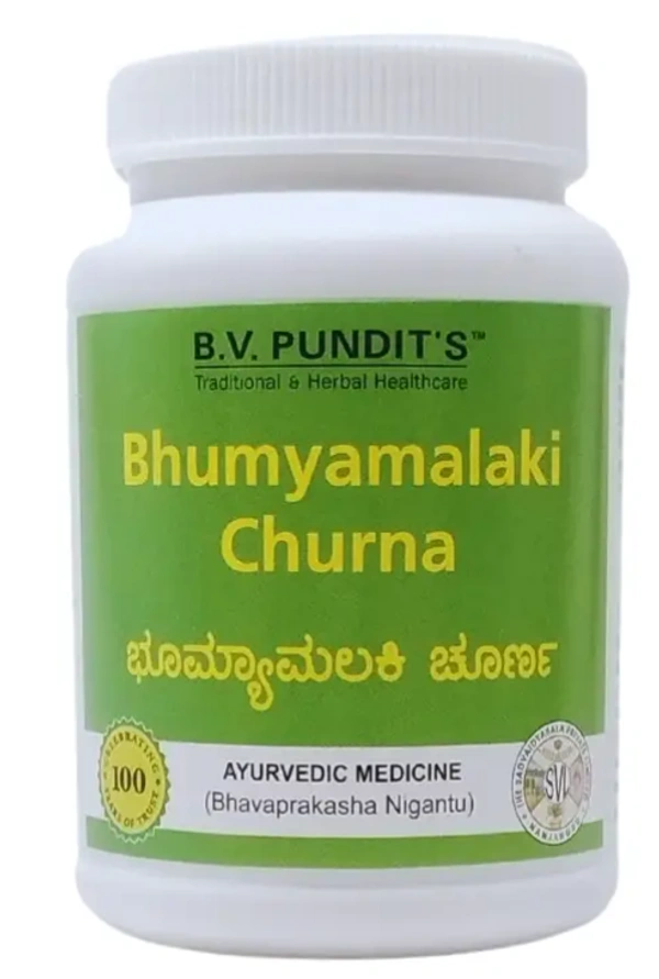 B.V.PANDIT Bhumyamalaki Churna - B.V.Pandit  - 100gm