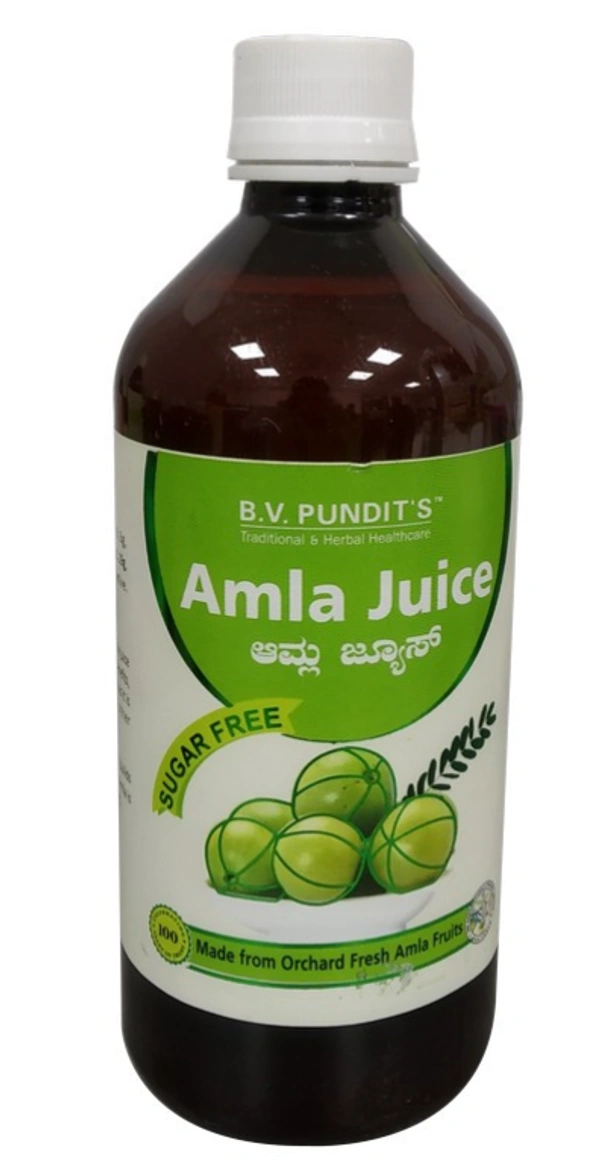 B.V.PANDIT Amla Juice (Sugar Free) - B.V.Pandit  - 1L