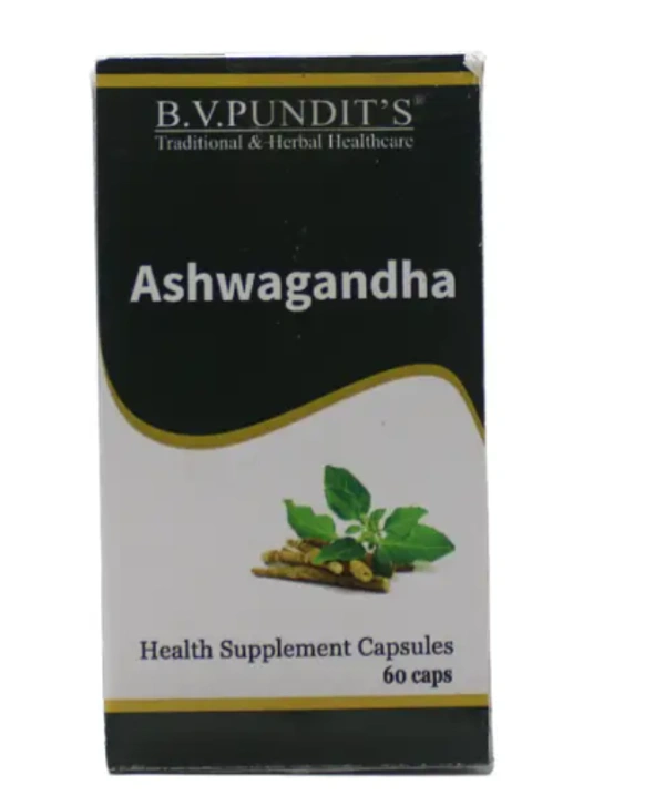 B.V.PANDIT Ashwagandha Capsule - B.V.Pandit  - 60Capsule