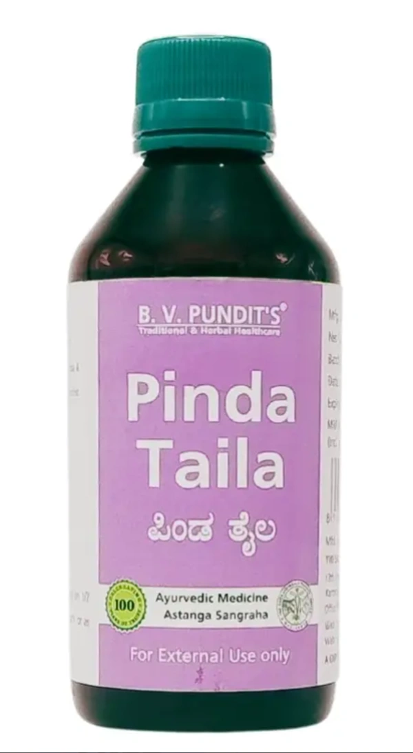 B.V.PANDIT Pinda Taila 100Ml-B.V.Pan - 200ml