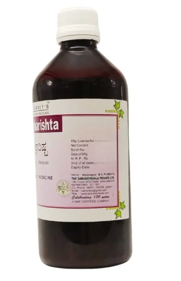 B.V.PANDIT Draksharishta - B.V.Pandit  - 500ml