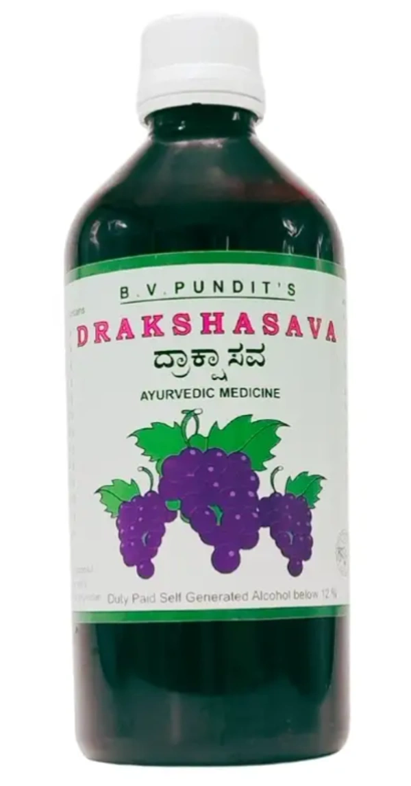 B.V.PANDIT Drakshasav - B.V.Pandit  - 500ml