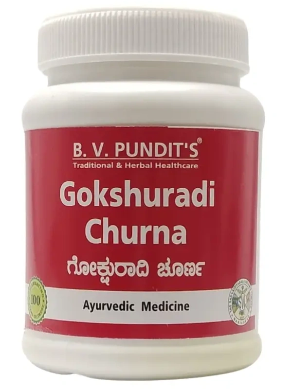 B.V.PANDIT Gokshuradi Churna - B.V.Pandit  - 100gm