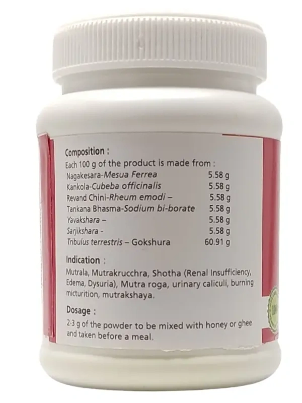 B.V.PANDIT Gokshuradi Churna - B.V.Pandit  - 100gm