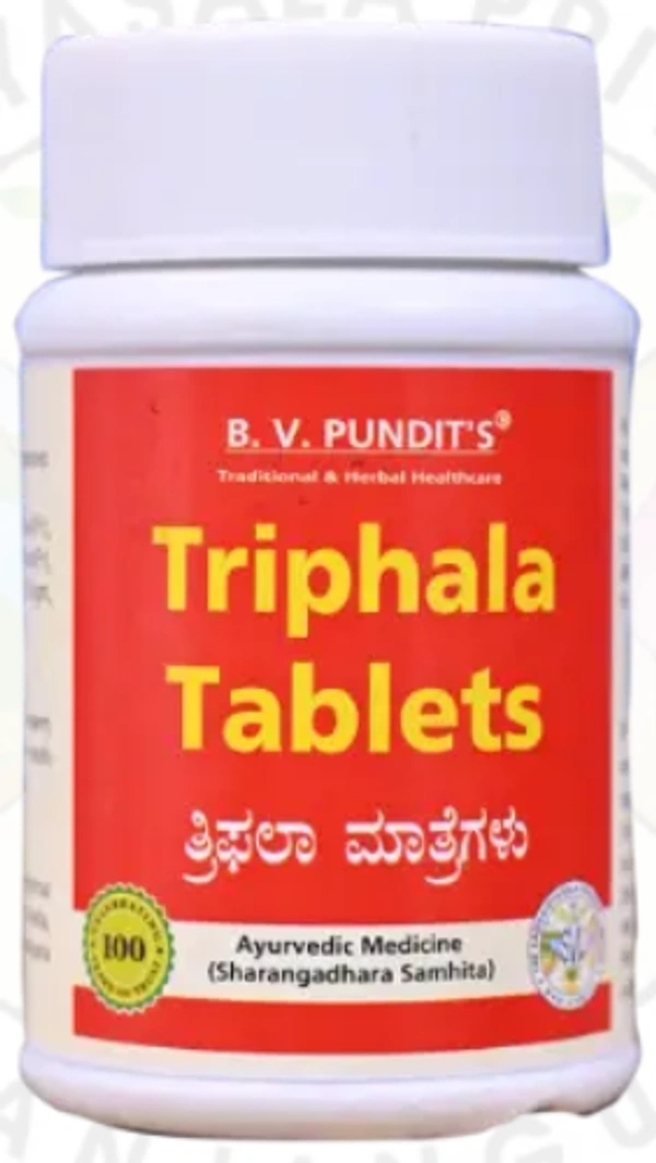 B.V.PANDIT Triphala Tablet - B.V.Pandit  - 500Tablet