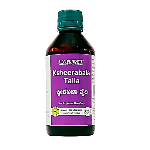 Ksheerabala Taila - B.V.Pandit - 100ml