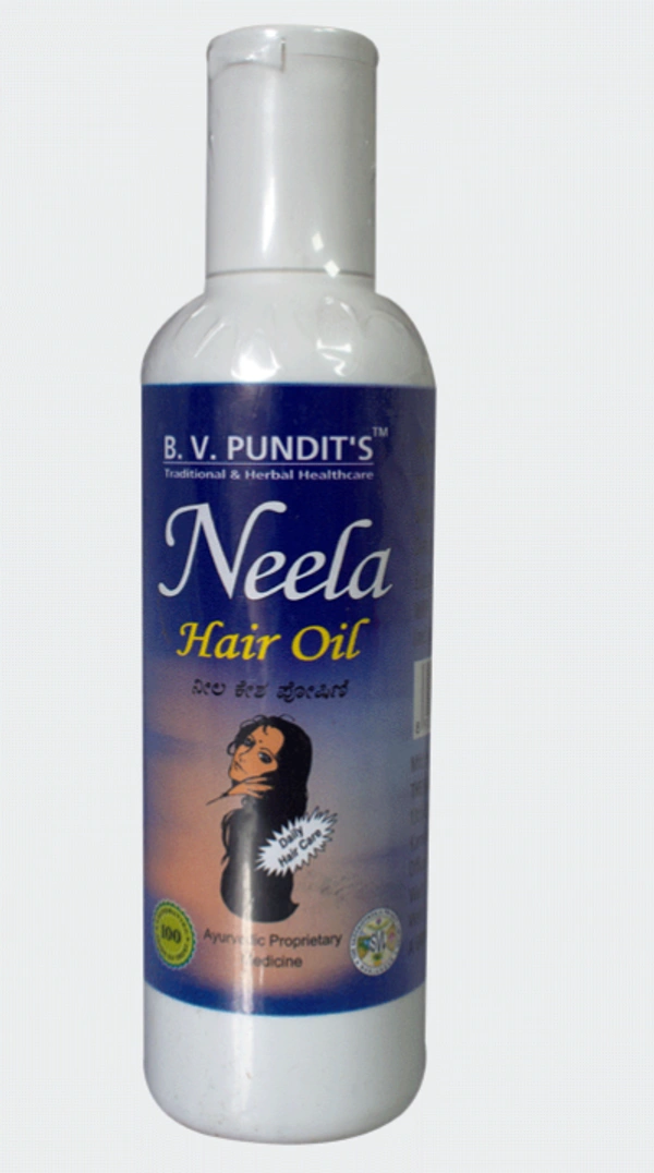 B.V.PANDIT Neela Hair Oil - B.V.Pandit  - 200ml