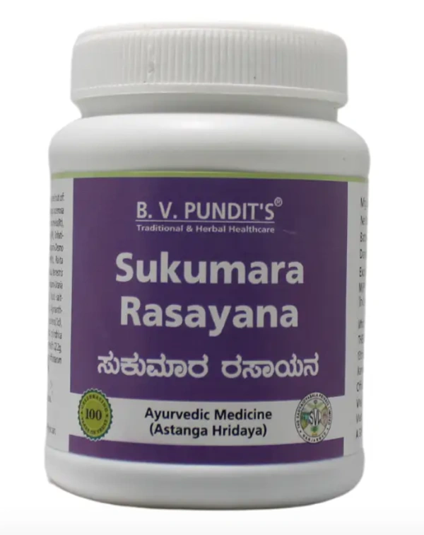 B.V.PANDIT Sukumara Rasayana  - B.V.Pandit  - 200gm