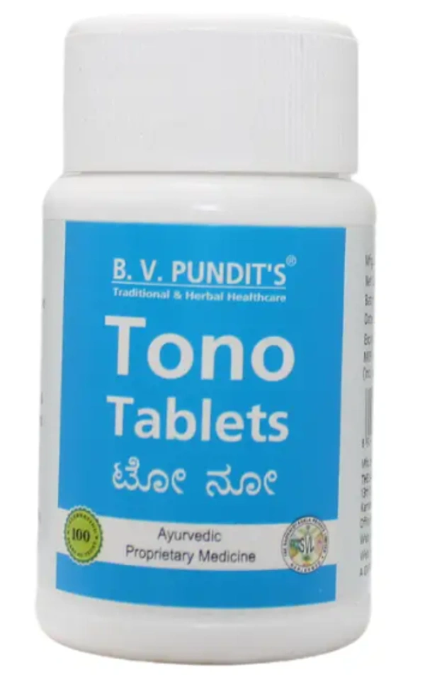 B.V.PANDIT Tono Tablet - B.V.Pandit  - 50Tablet