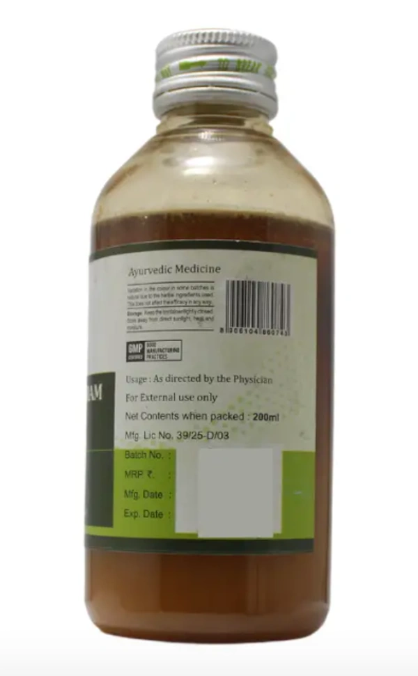 ASHTANGA AYURVEDICS Dhanwantharam Kuzhambu .Ashtanga  - 200Ml