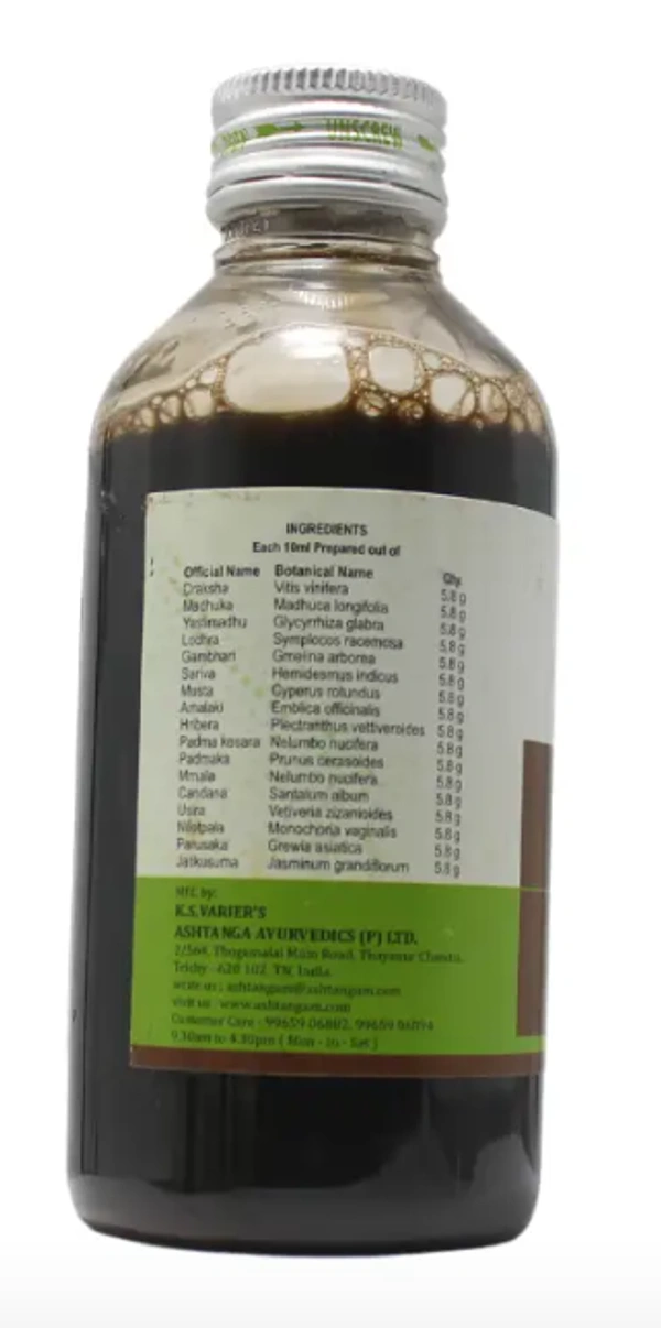 ASHTANGA AYURVEDICS Drakshadi Kashayam - Ashtanga  - 200Ml