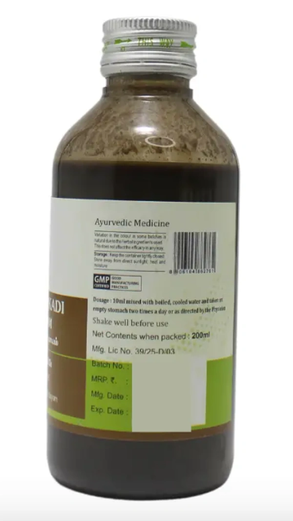 ASHTANGA AYURVEDICS Dusparsakadi Kashayam - Ashtanga - 200ML