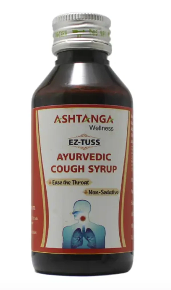 ASHTANGA AYURVEDICS Ez-Tuss Cough Syrup - Ashtanga - 100ML