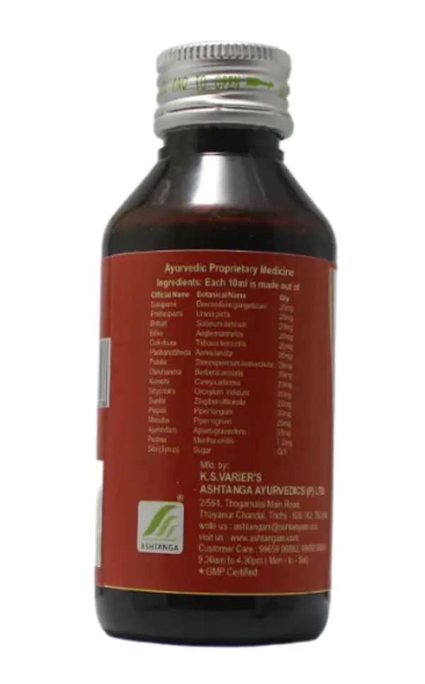 ASHTANGA AYURVEDICS Ez-Tuss Cough Syrup - Ashtanga - 100ML