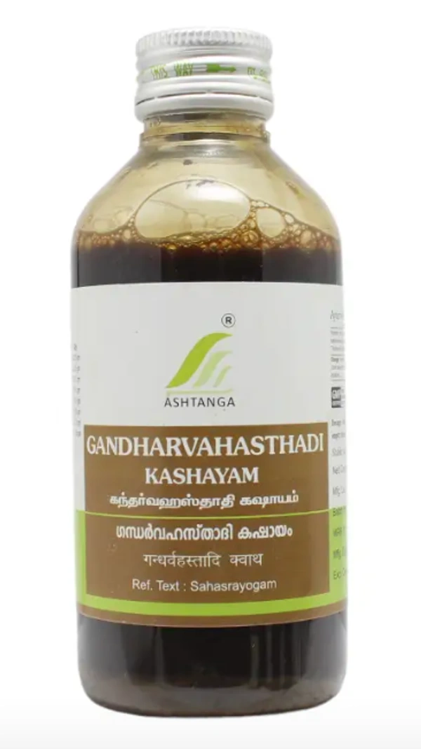 ASHTANGA AYURVEDICS Gandharvahasthadi Kashayam  Ashtanga  - 200Ml