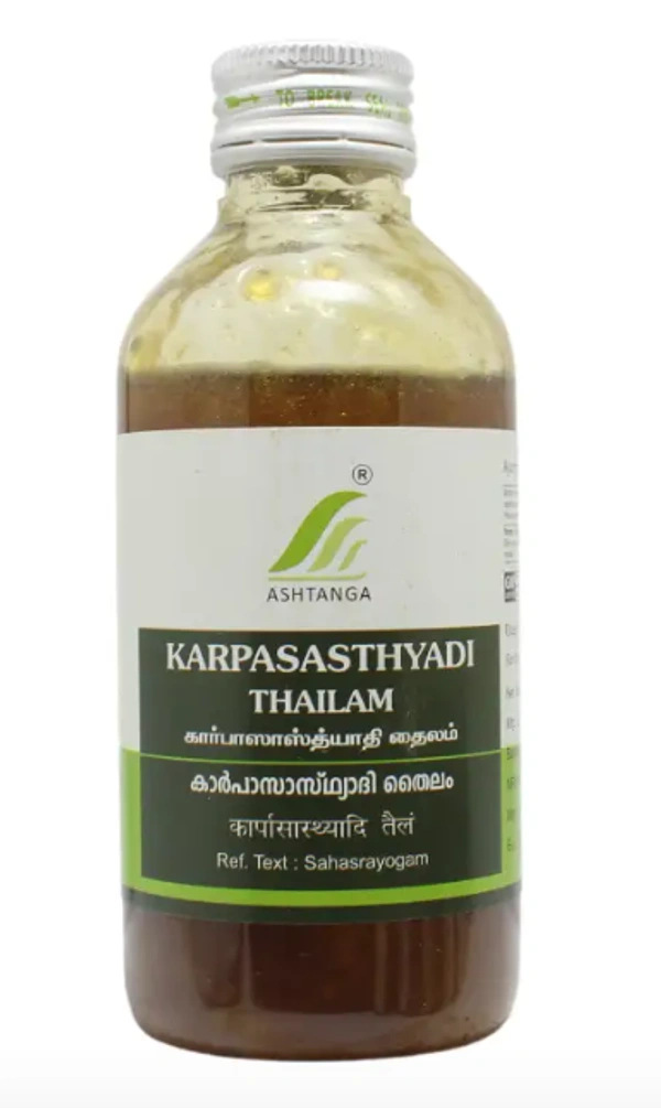 ASHTANGA AYURVEDICS Karpasasthyadi Thailam  Ashtanga  - 200Ml