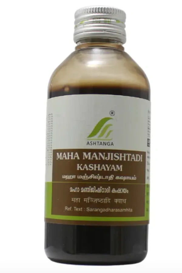 ASHTANGA AYURVEDICS Maha Manjishtadi Kashayam  Ahtanga  - 200Ml