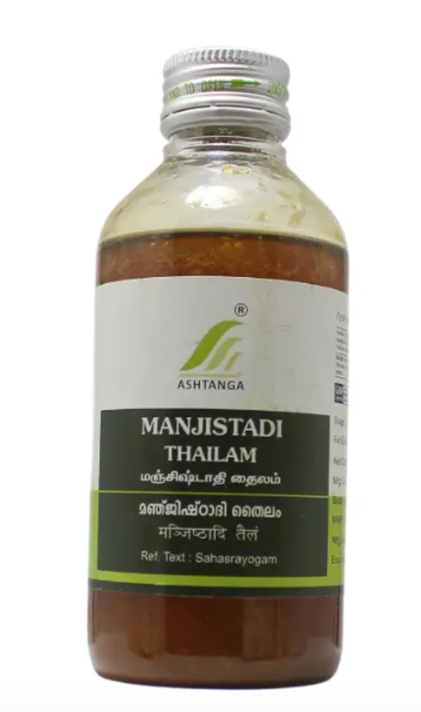 ASHTANGA AYURVEDICS Manjistadi Thailam  Ashtanga  - 200Ml