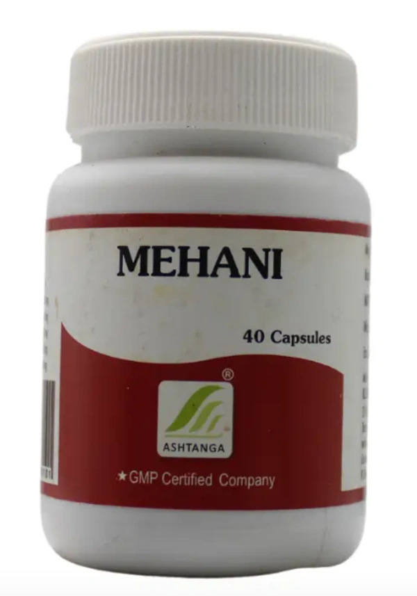 ASHTANGA AYURVEDICS Mehani Capsules  Ashtanga - 40Capsule