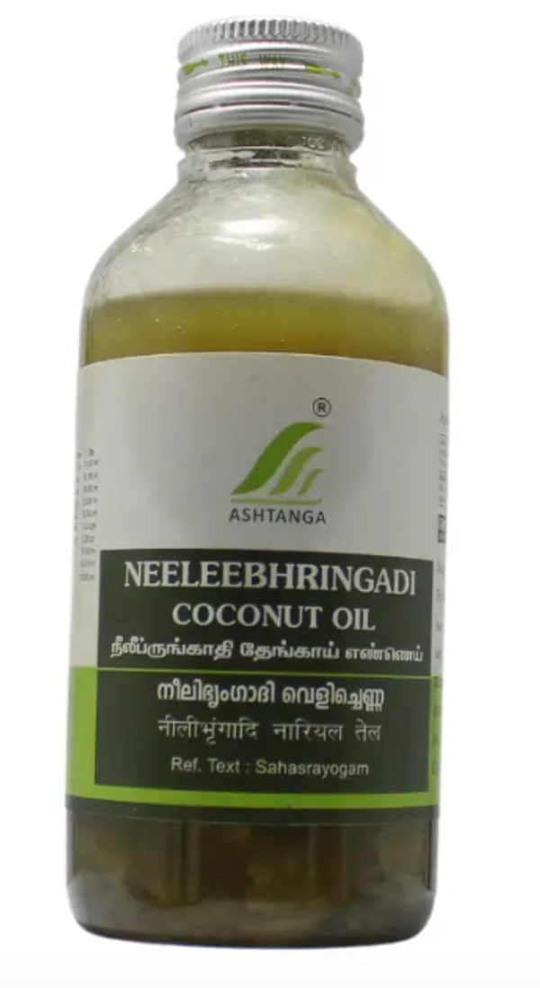 ASHTANGA AYURVEDICS Neelee Bhringadi Coconut Oil  Ashtanga  - 200Ml