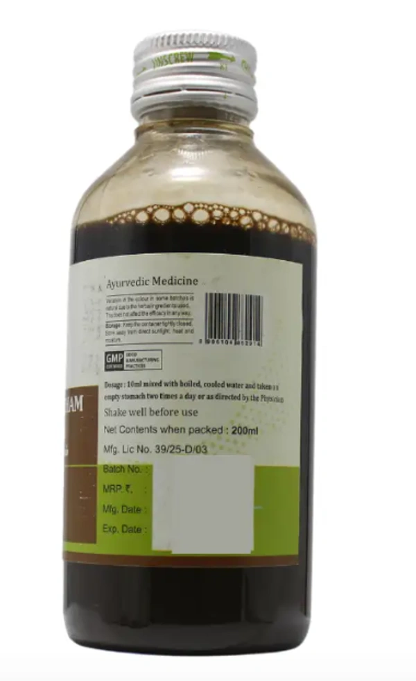 ASHTANGA AYURVEDICS Panchathiktham Kashayam  Ashtanga - 200ml