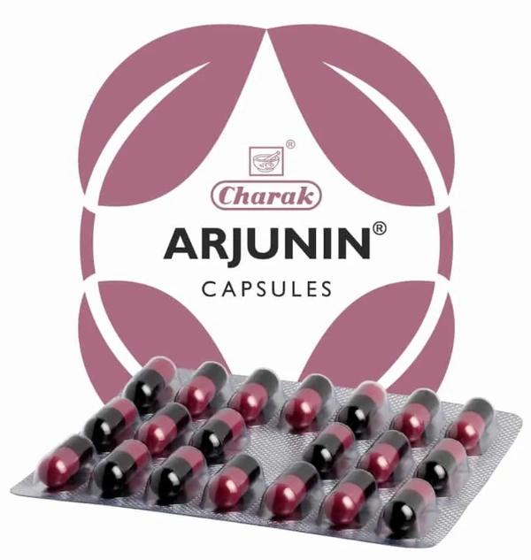 CHARAK Arjunin Capsule -Charak - 20 Capsule