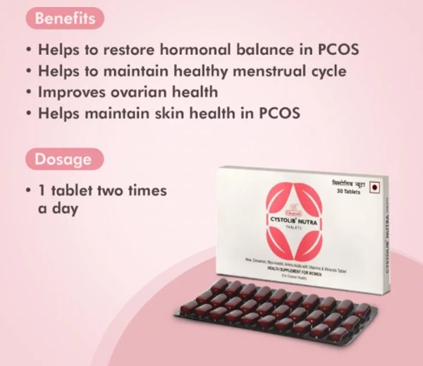 CHARAK Cystolib Nutra Tablet - Charak - 30Tablet