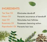 CHARAK Danil Anti Dandruff Shampoo - Charak - 100ml