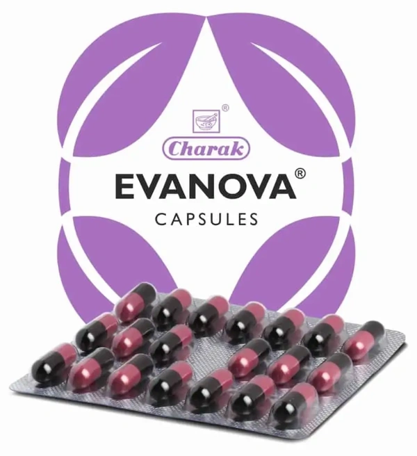 CHARAK  Evanova Capsule - Charak - 20Capsules