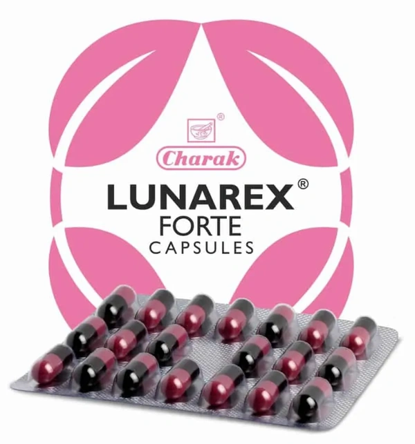 CHARAK  Lunarex Forte Capsule - Charak - 20Capsule