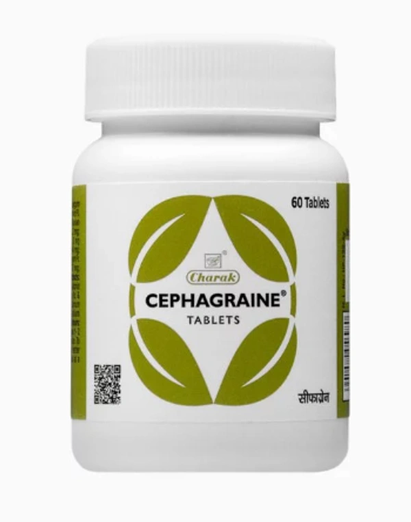 CHARAK  Cephagraine Tablet  - Charak - 60Tablet