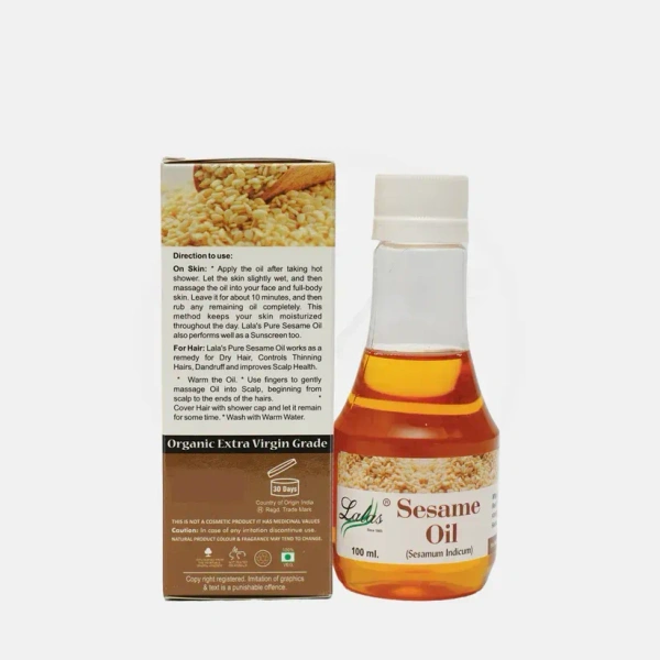 LALA DAWASAZ PVT LTD Sesame Oil - Lalas - 100Ml
