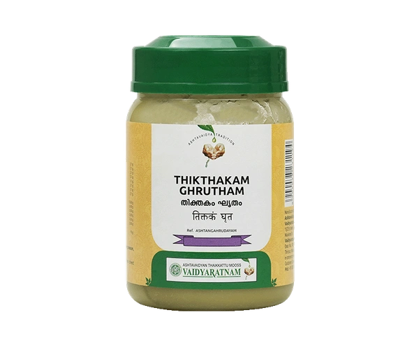 VAIDYARATHNAM Thikthakam Ghrutham - Vaidyaratnam - 150Gm