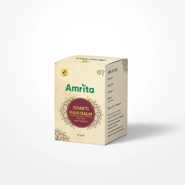 AMRITA HERBOCEUTICAL Shakti Pain Balm - Amrita - 10Gm