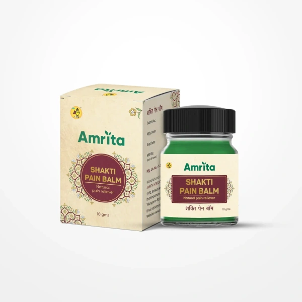 AMRITA HERBOCEUTICAL Shakti Pain Balm - Amrita - 10Gm