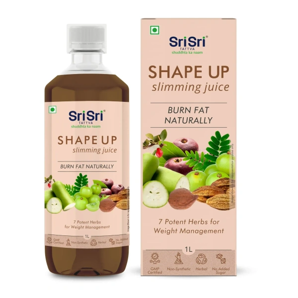 SRI SRI AYURVEDA Shape Up Slimming Juice - Sri Sri - 1L